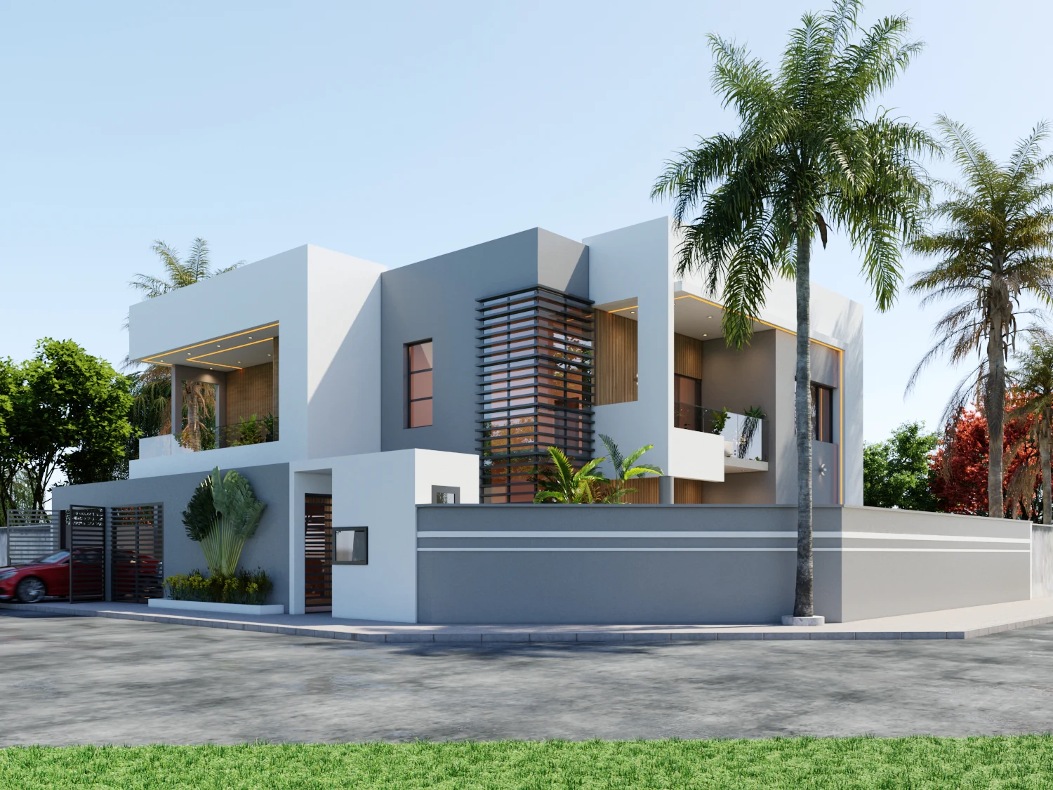 Duplex Kass — Maison d'habitation à Ouagadougou, Burkina Faso | Dream Studio
