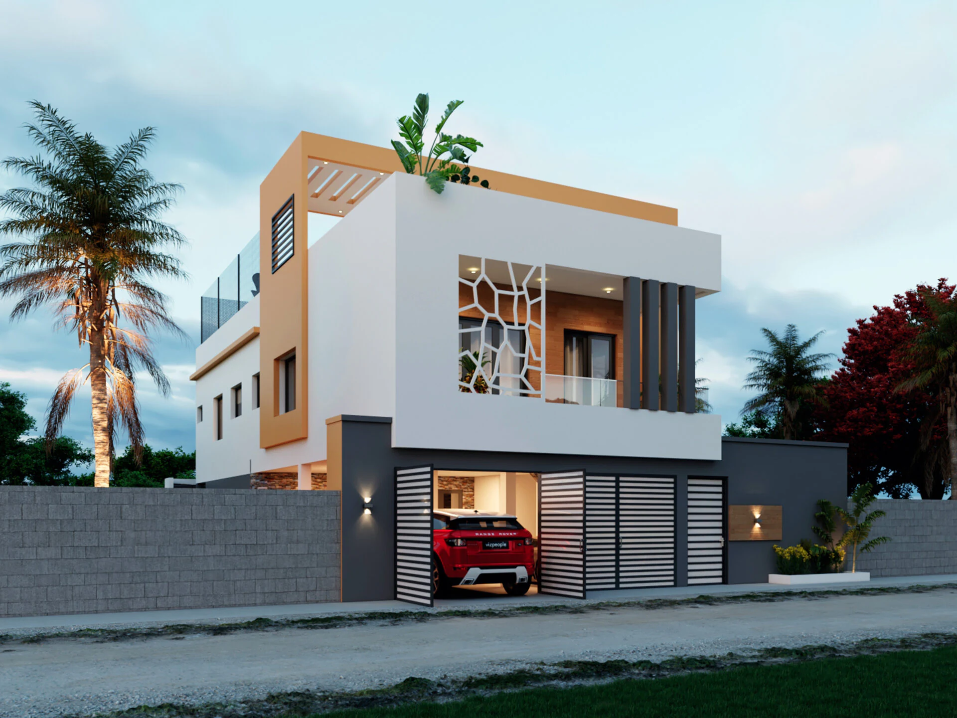 Extension triplex Hy — Maison d'habitation à Ouagadougou, Burkina Faso | Dream Studio