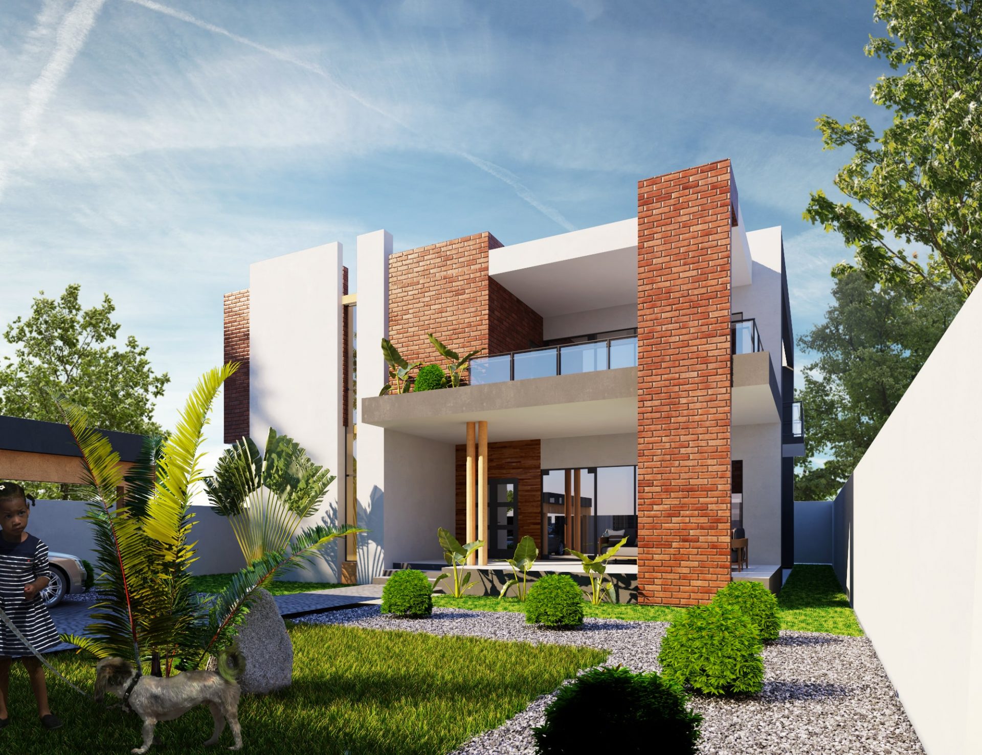 Duplex Tien — Maison d'habitation à Ouagadougou, Burkina Faso | Dream Studio