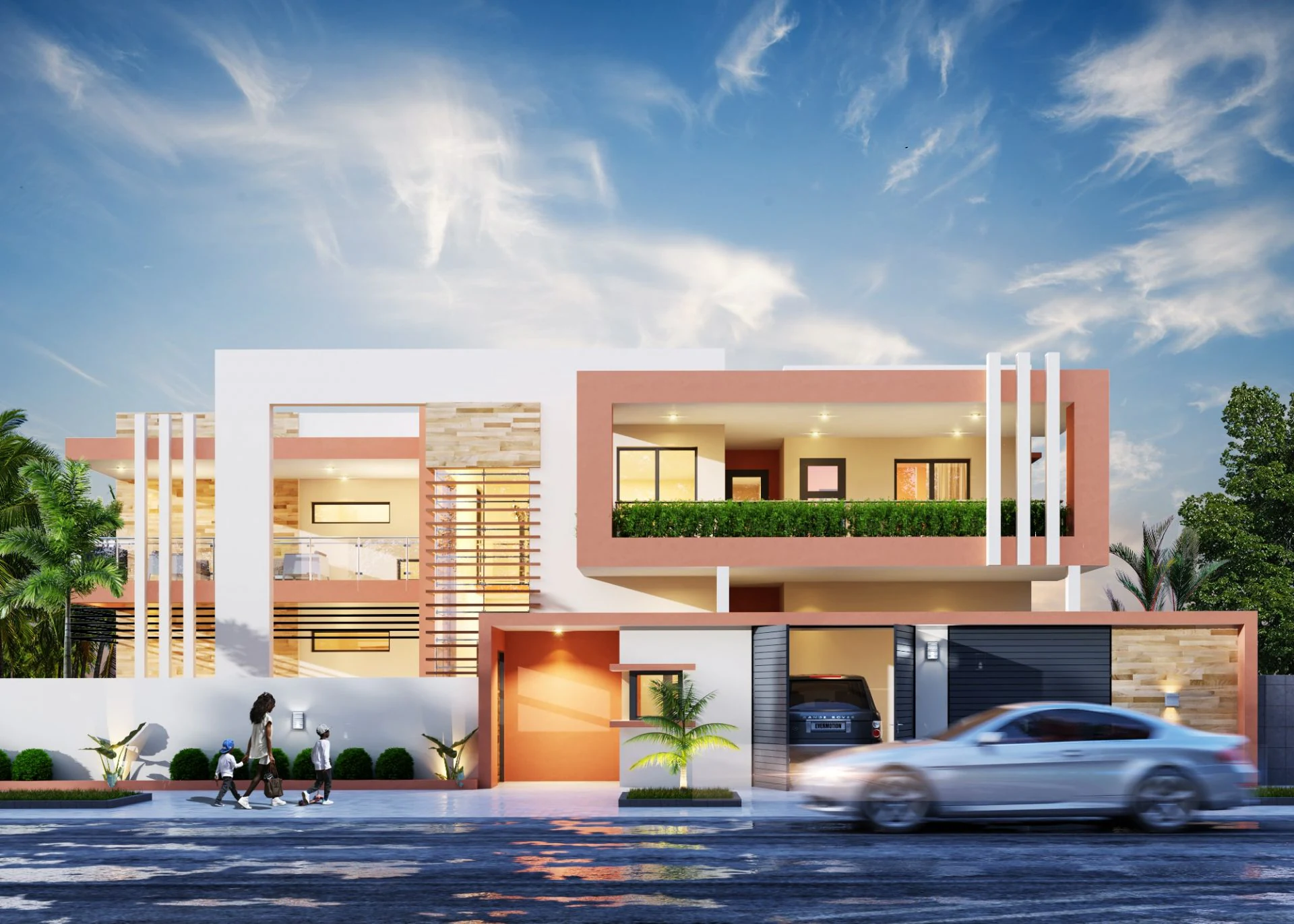Duplex Nam — Maison d'habitation à Ouagadougou, Burkina Faso | Dream Studio