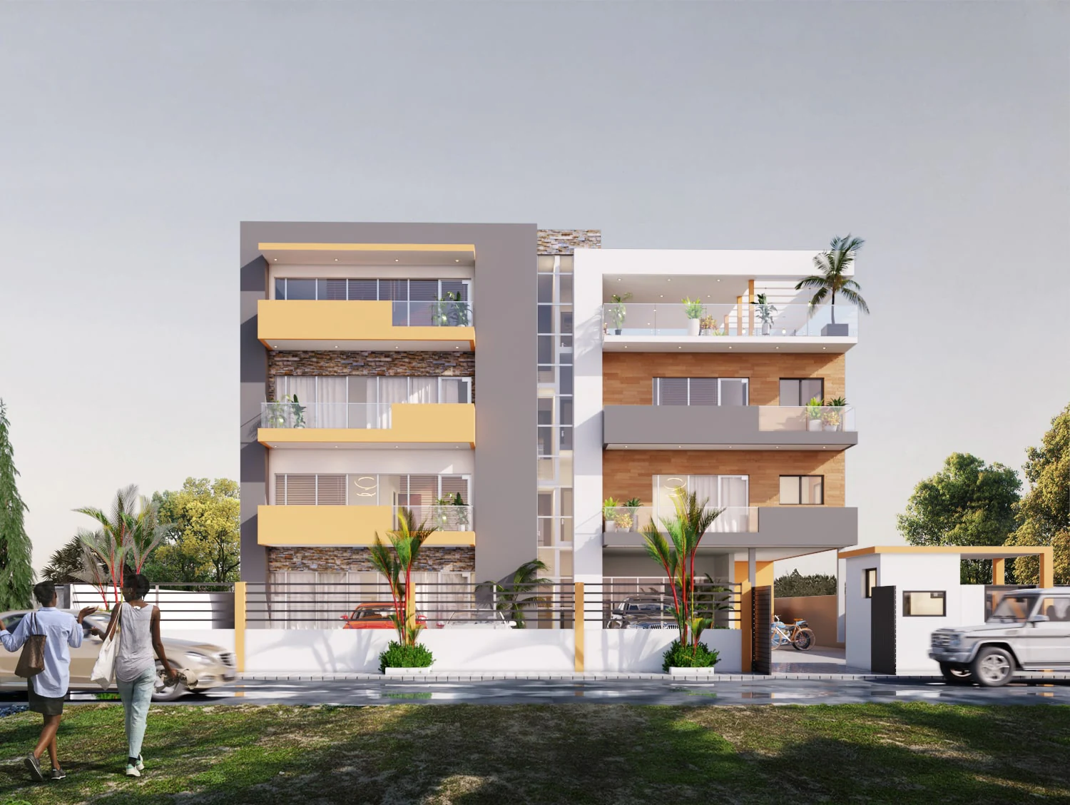 Immeuble Moa — Immeuble à Ouagadougou, Burkina Faso | Dream Studio