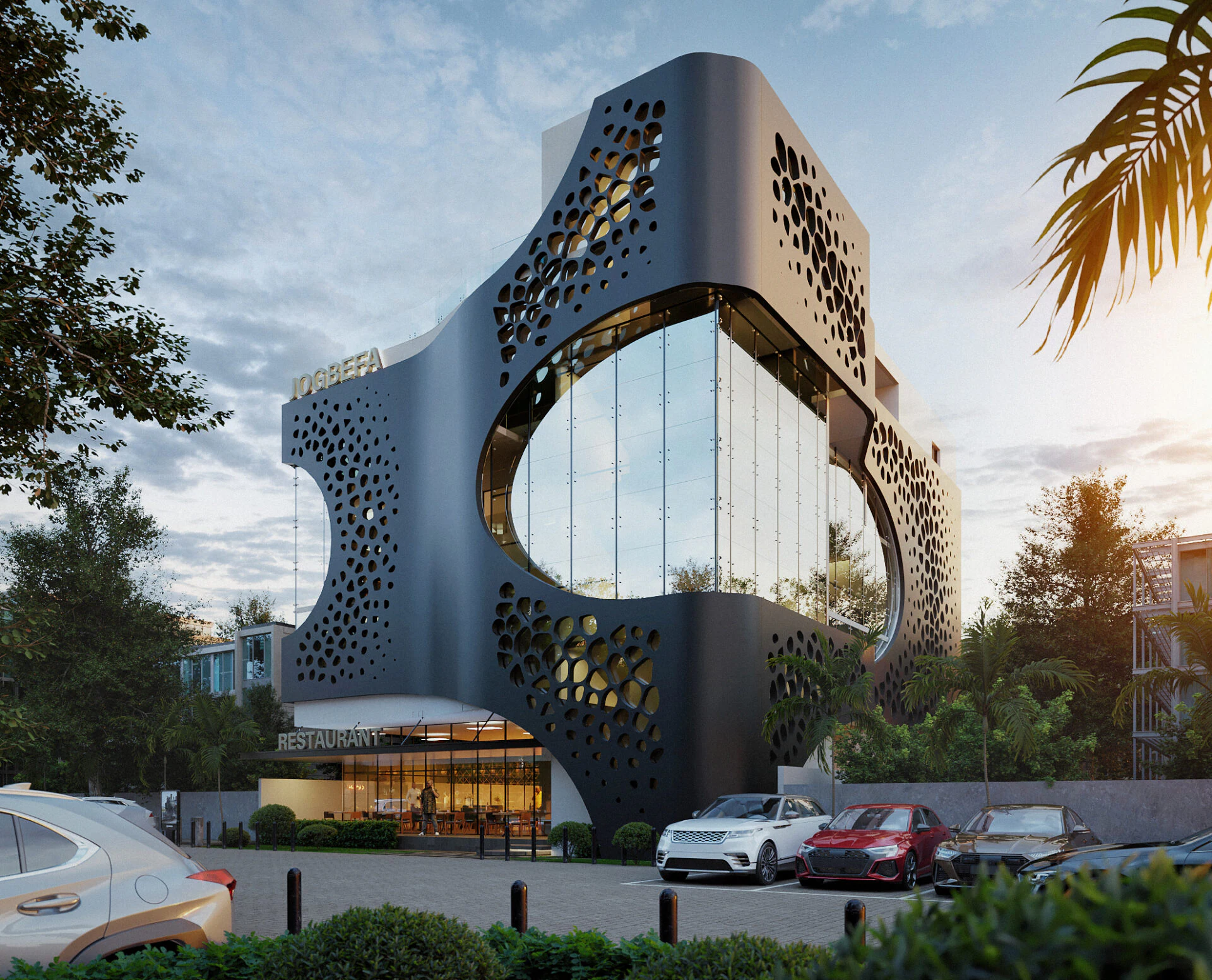 Complexe de divertissement Jogbefa — Équipement culturel & loisirs à Ouagadougou, Burkina Faso | Dream Studio