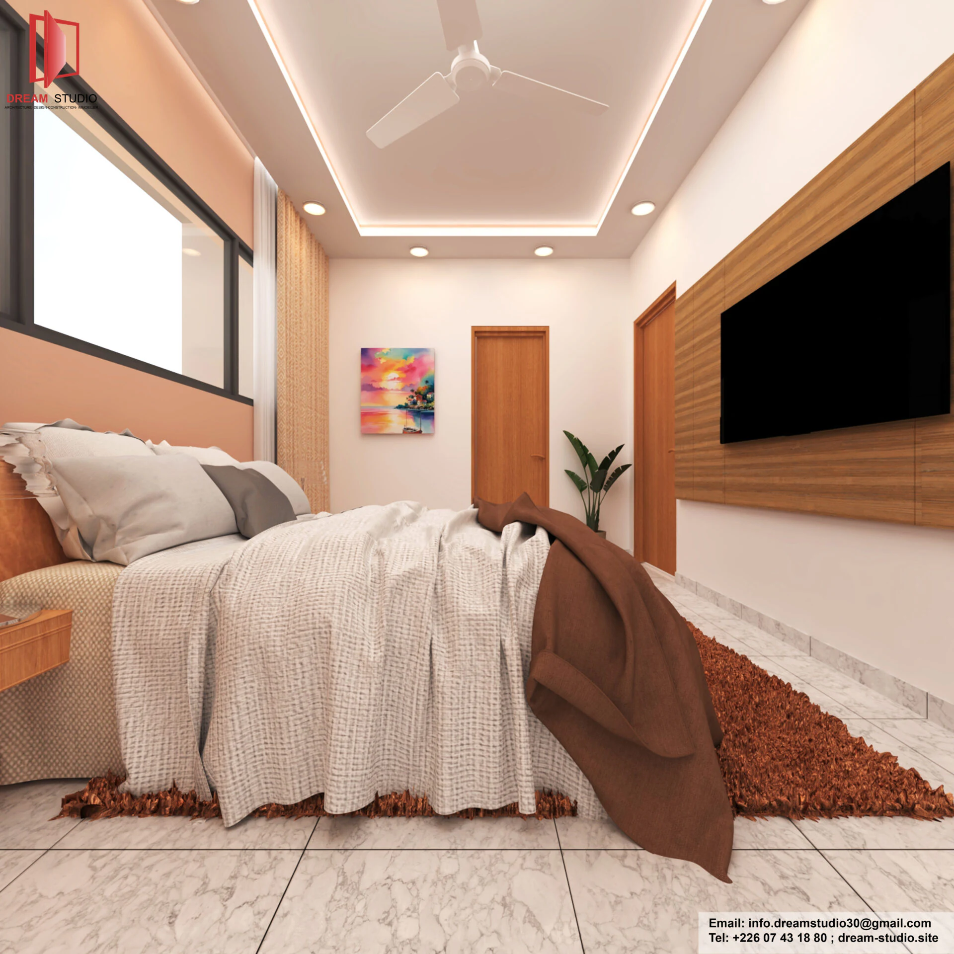 Duplex Couli2 — Maison d'habitation à Ouagadougou, Burkina Faso | Dream Studio