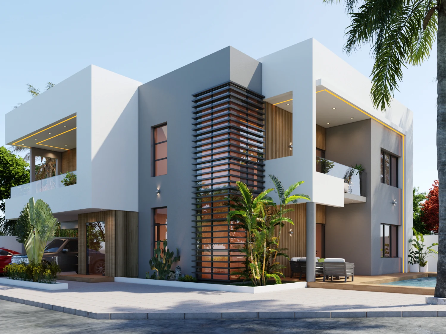 Duplex Kass — Maison d'habitation à Ouagadougou, Burkina Faso | Dream Studio