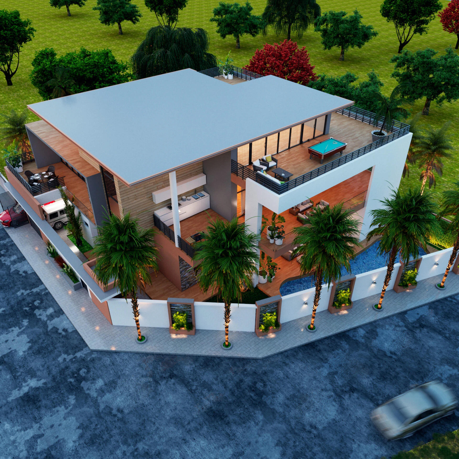 Triplex Ke — Maison d'habitation à Ouagadougou, Burkina Faso | Dream Studio