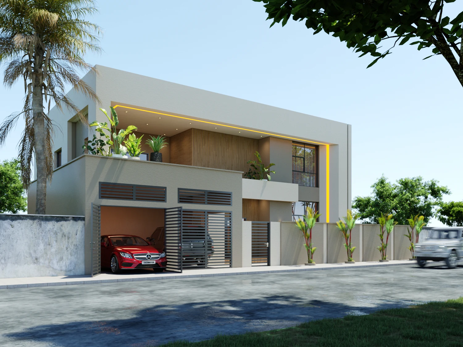 Duplex Zore — Maison d'habitation à Ouagadougou, Burkina Faso | Dream Studio