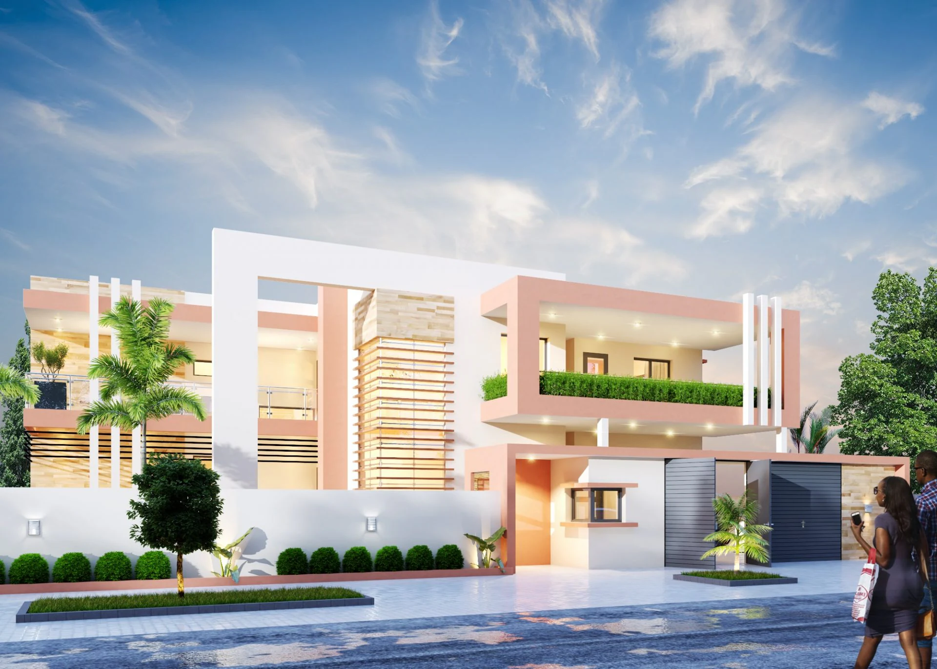Duplex Nam — Maison d'habitation à Ouagadougou, Burkina Faso | Dream Studio