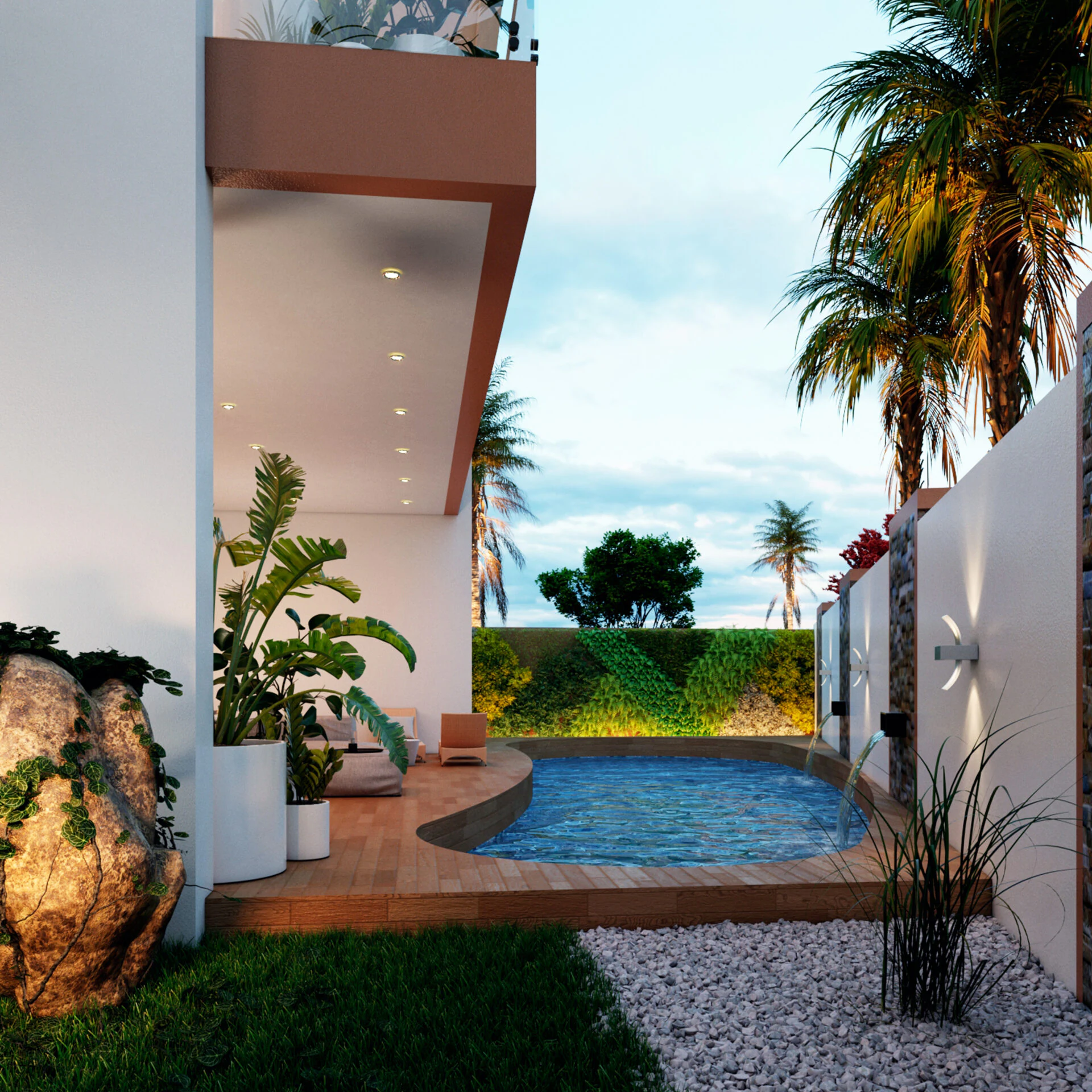 Triplex Ke — Maison d'habitation à Ouagadougou, Burkina Faso | Dream Studio