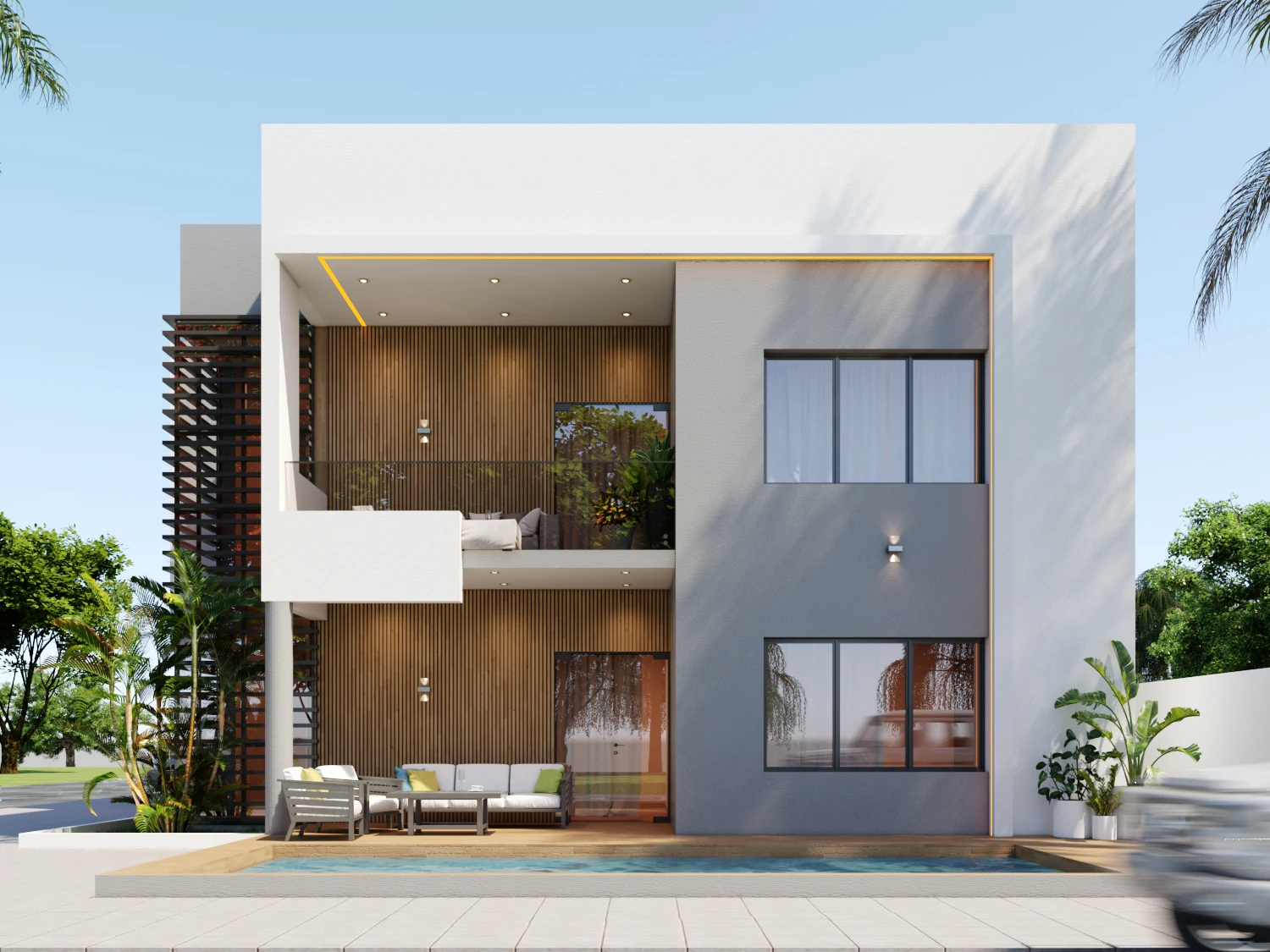Duplex Kass — Maison d'habitation à Ouagadougou, Burkina Faso | Dream Studio