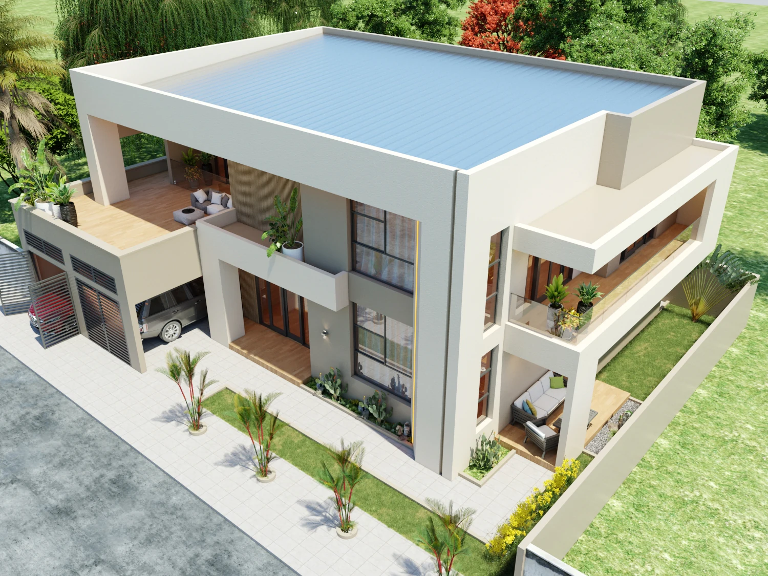Duplex Zore — Maison d'habitation à Ouagadougou, Burkina Faso | Dream Studio