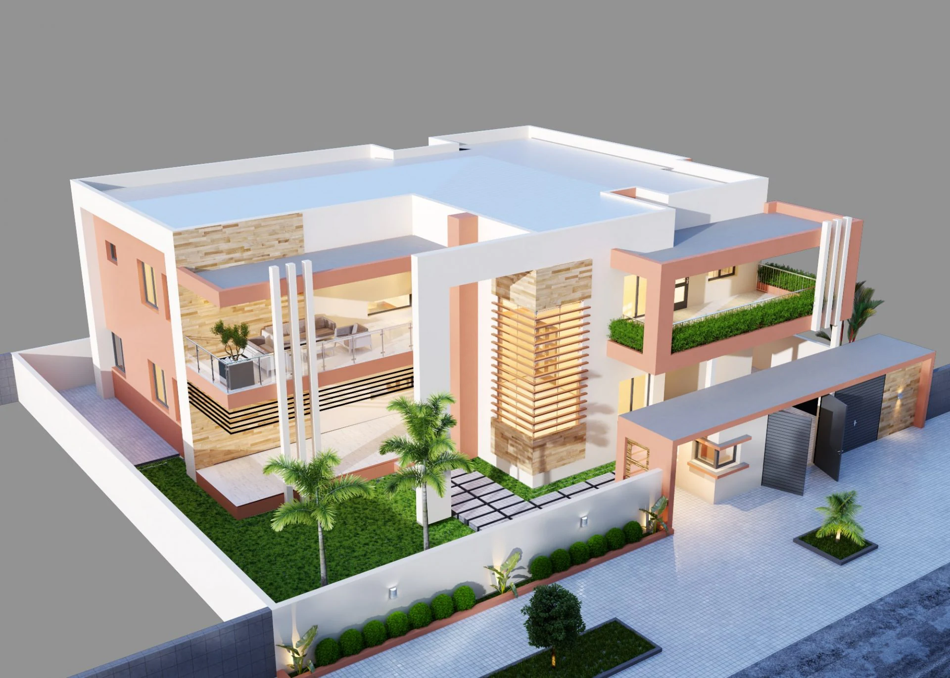 Duplex Nam — Maison d'habitation à Ouagadougou, Burkina Faso | Dream Studio