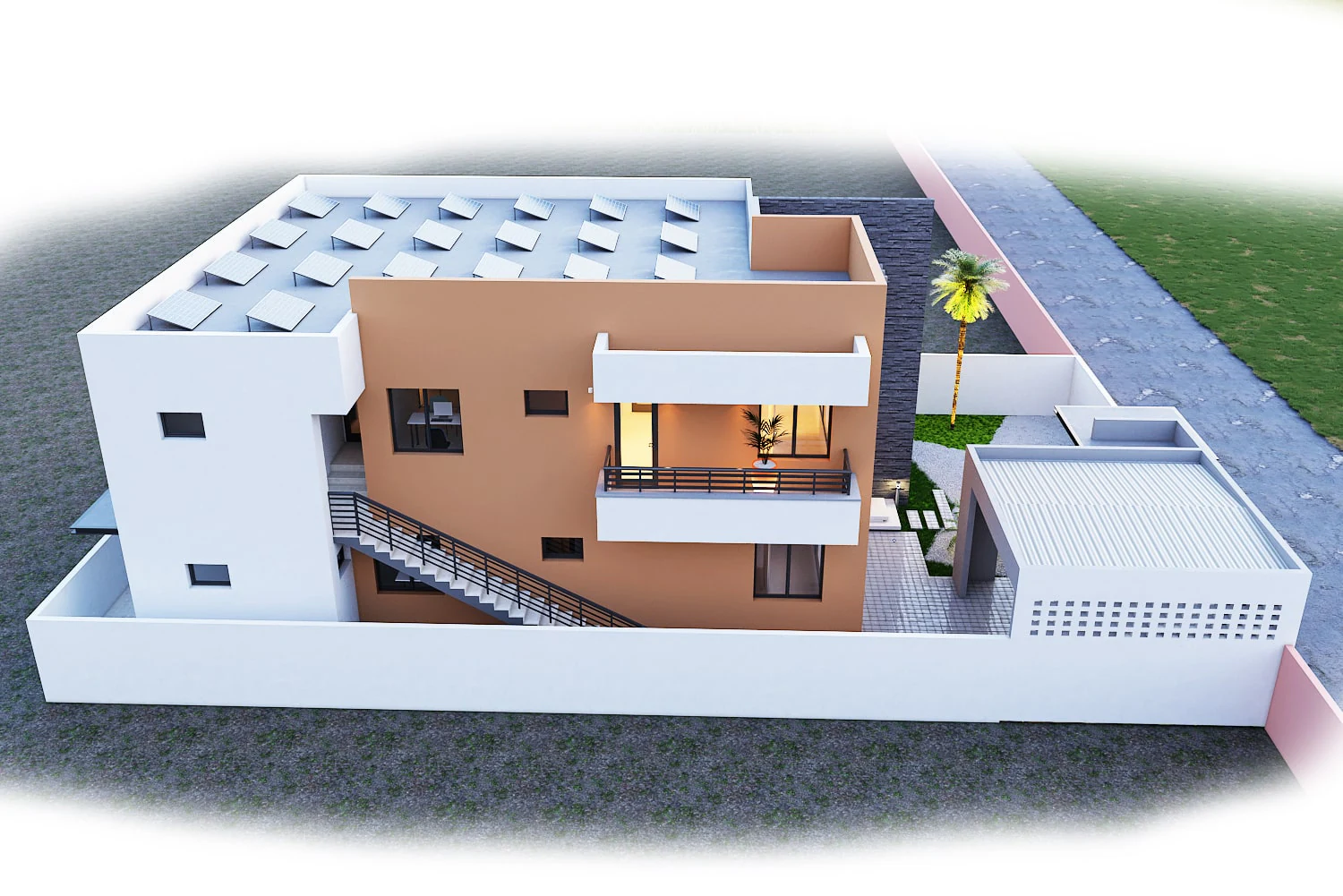Duplex Couli1 — Maison d'habitation à Ouagadougou, Burkina Faso | Dream Studio