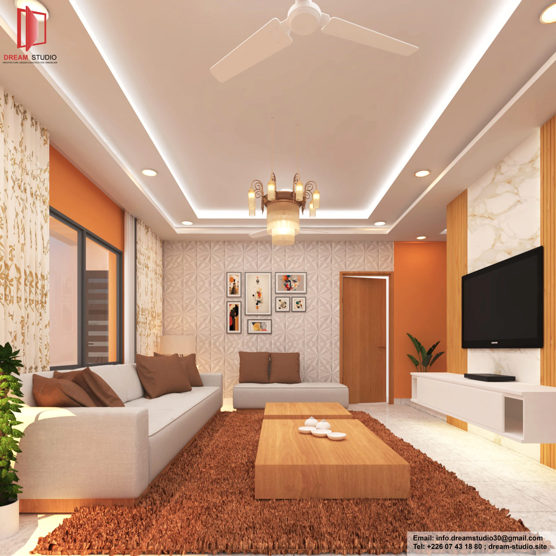 Duplex Couli2 — Maison d'habitation à Ouagadougou, Burkina Faso | Dream Studio