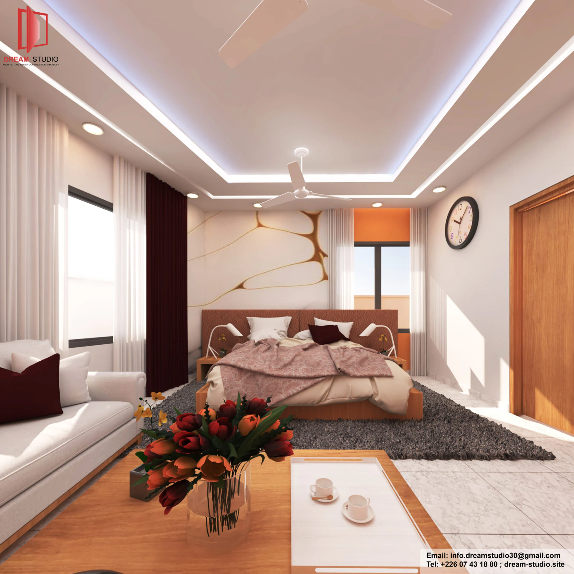 Duplex Couli2 — Maison d'habitation à Ouagadougou, Burkina Faso | Dream Studio