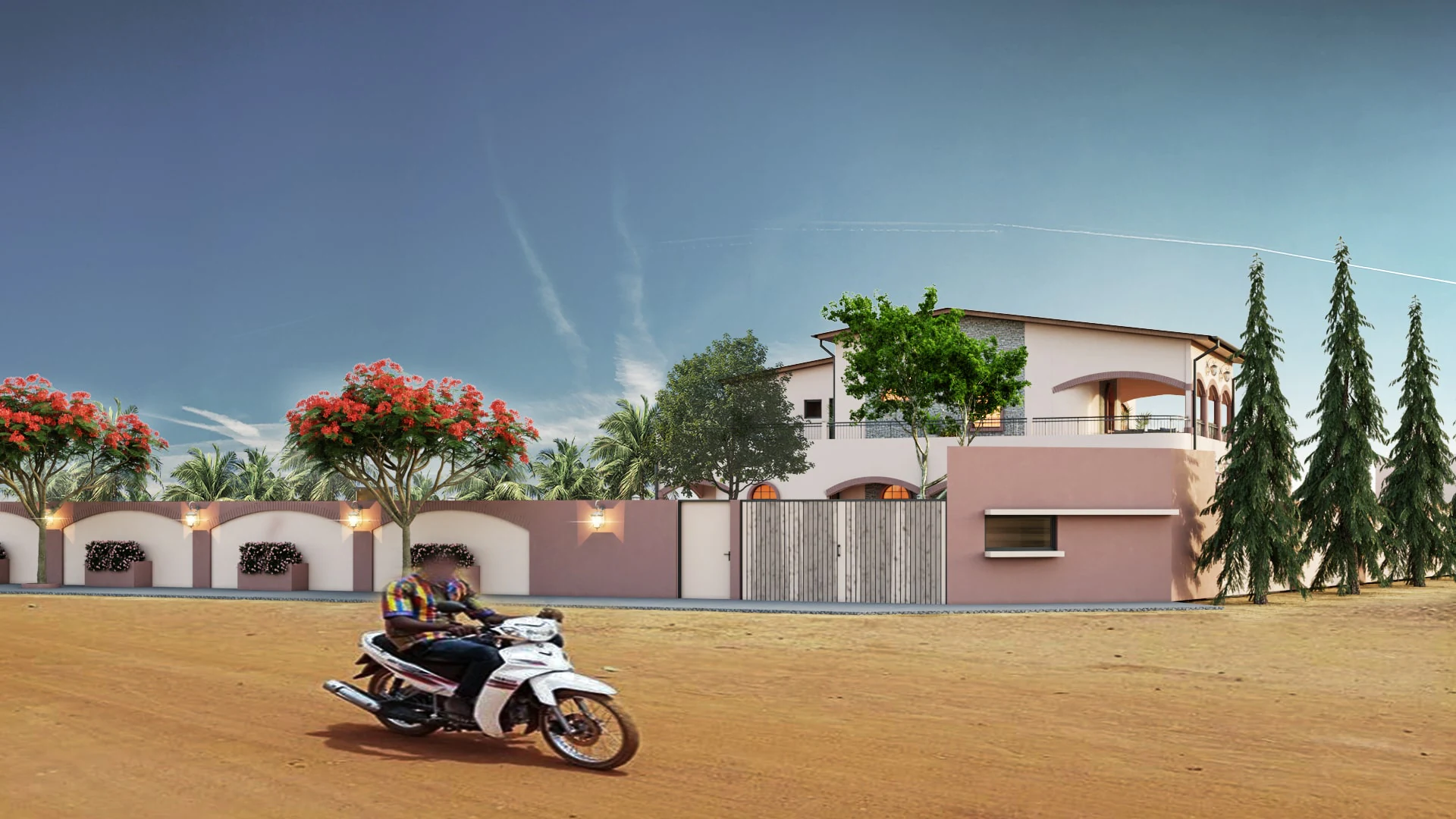 Extension duplex Kiet — Maison d'habitation à Ouagadougou, Burkina Faso | Dream Studio