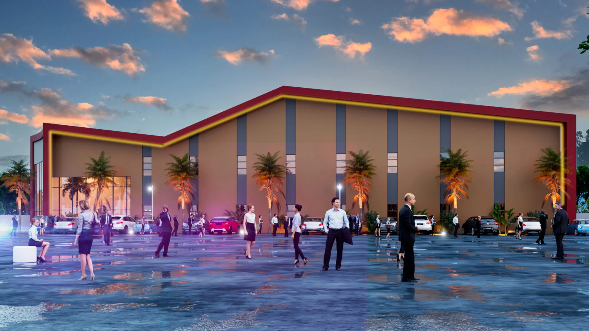 Salle de spectacle — Équipement culturel & loisirs à Ouagadougou, Burkina Faso | Dream Studio
