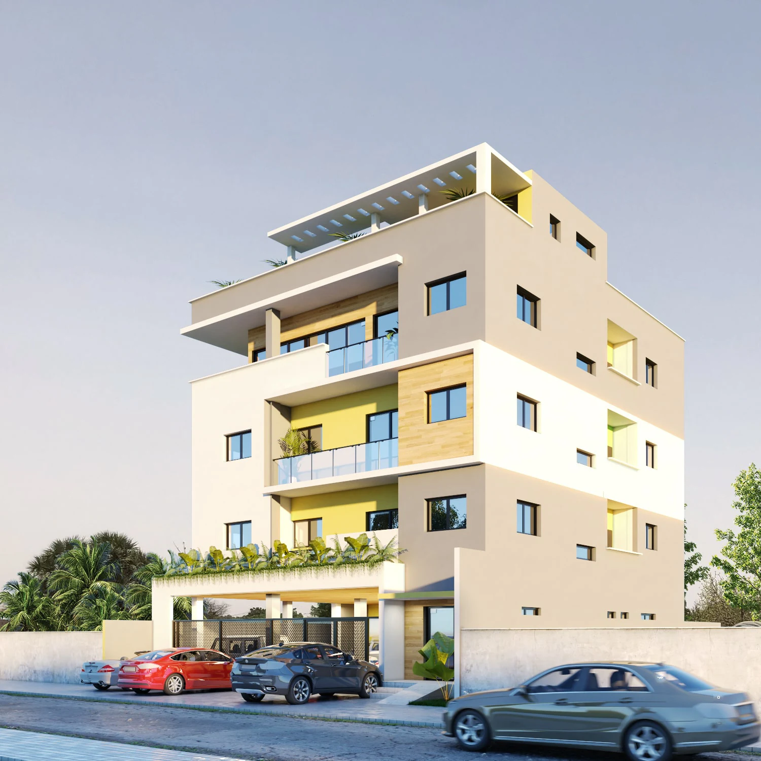 Immeuble Kam — Immeuble à Ouagadougou, Burkina Faso | Dream Studio
