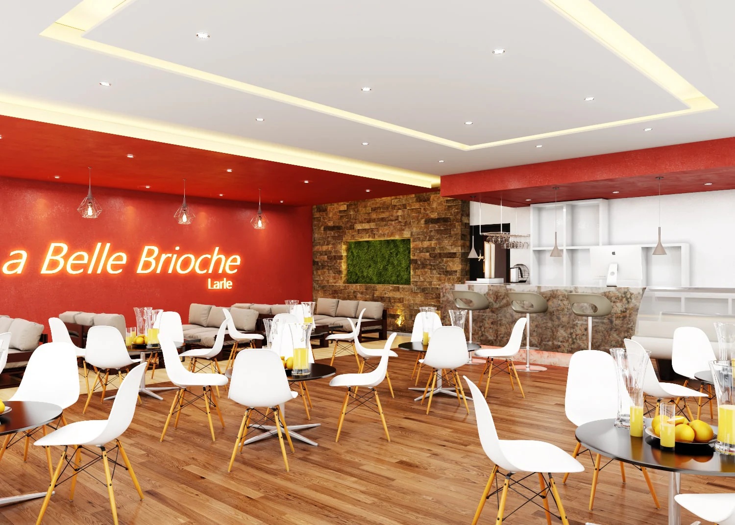 Intérieurs Belle Brioche — Aménagement & design intérieur à Ouagadougou, Burkina Faso | Dream Studio