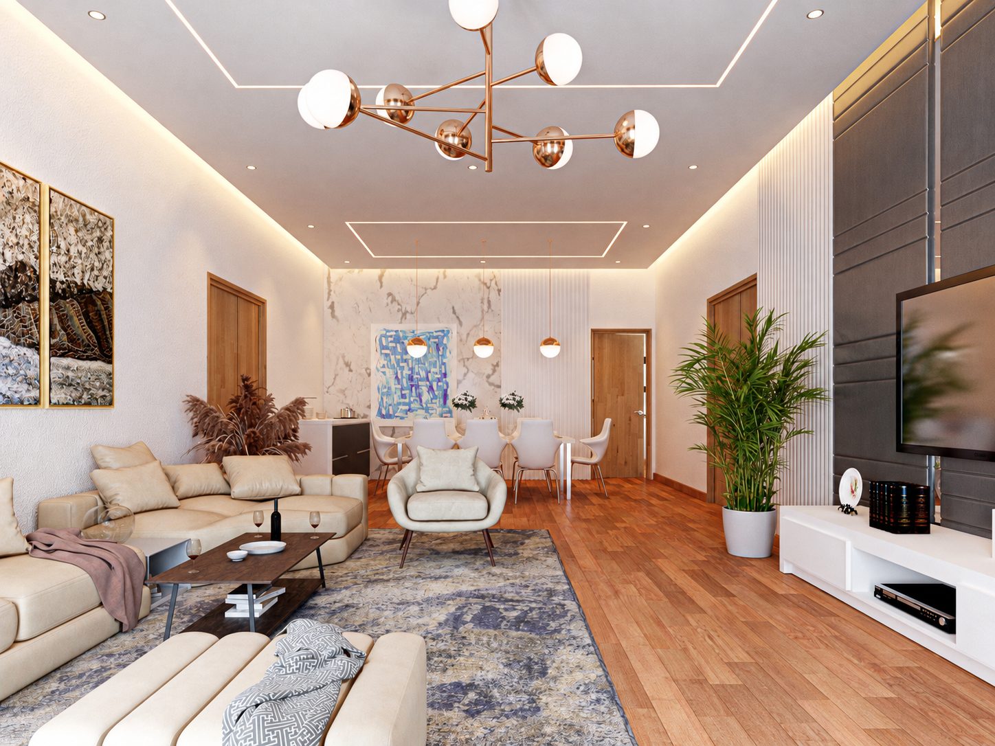 Triplex Ro — séjour