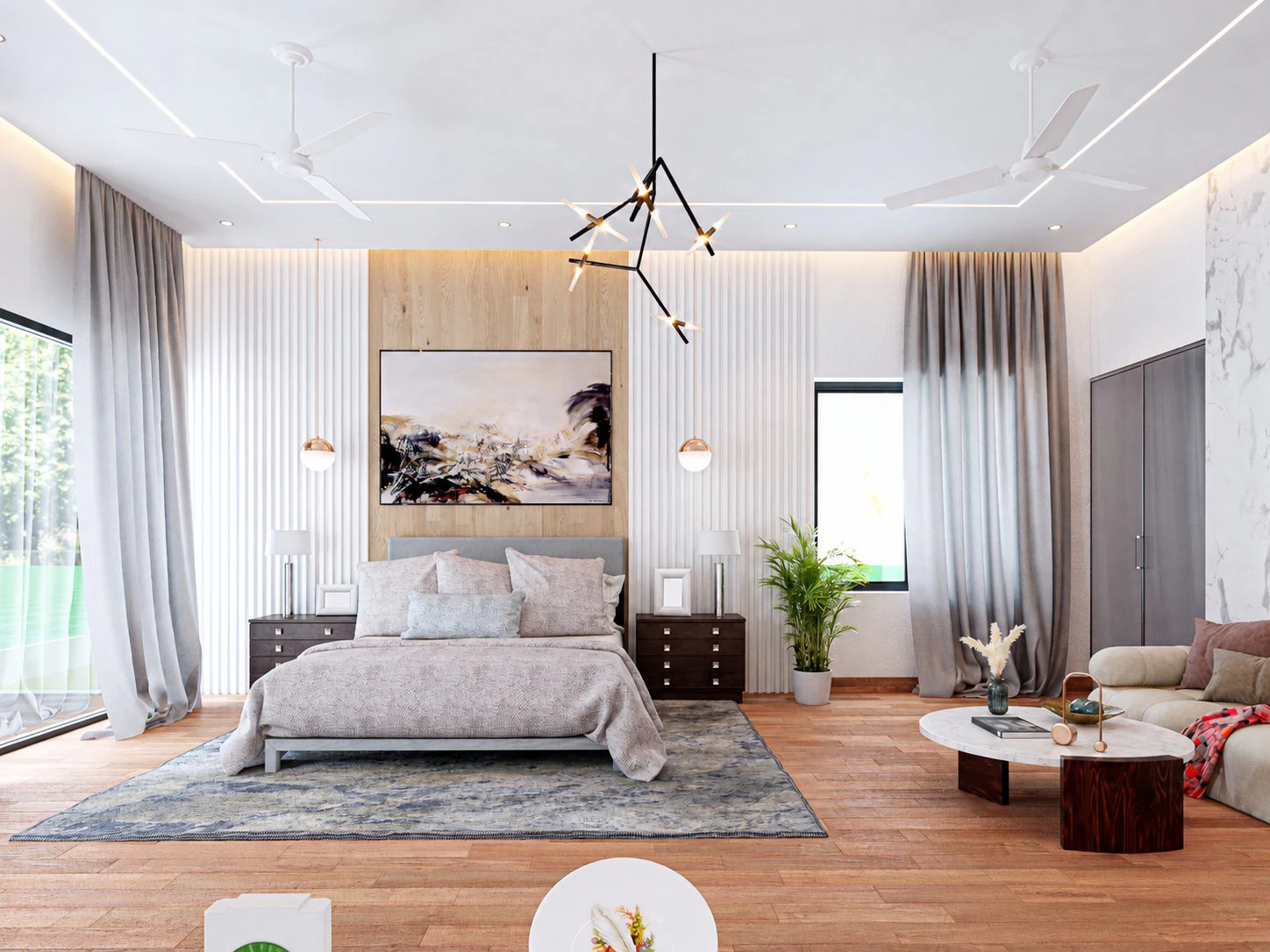 Triplex Ro — chambre principale