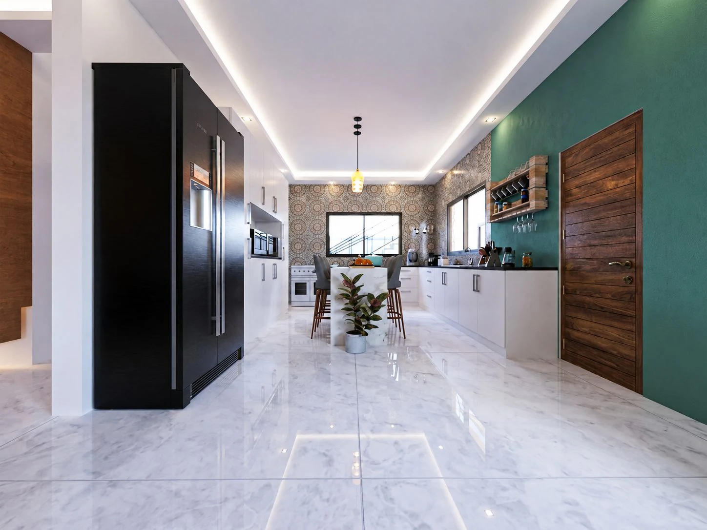 Triplex Za — cuisine